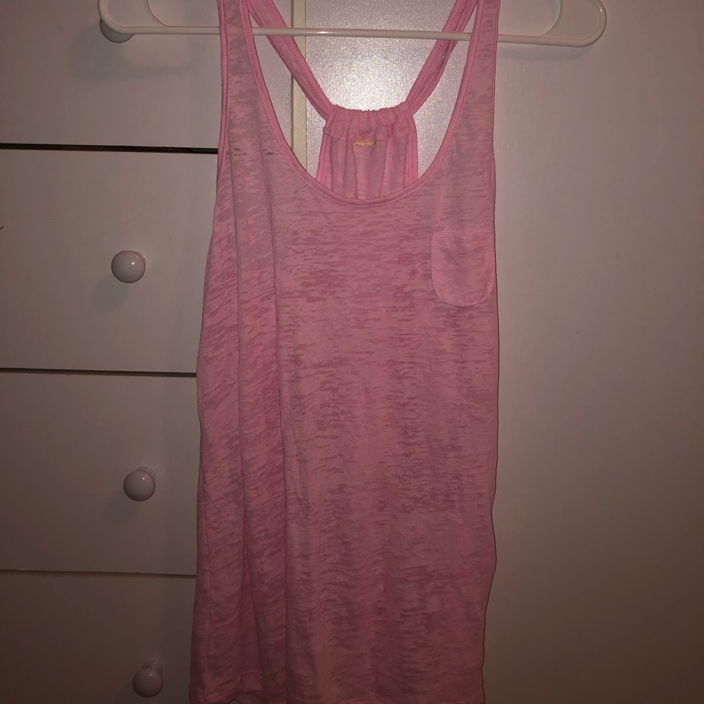 Pink tank top